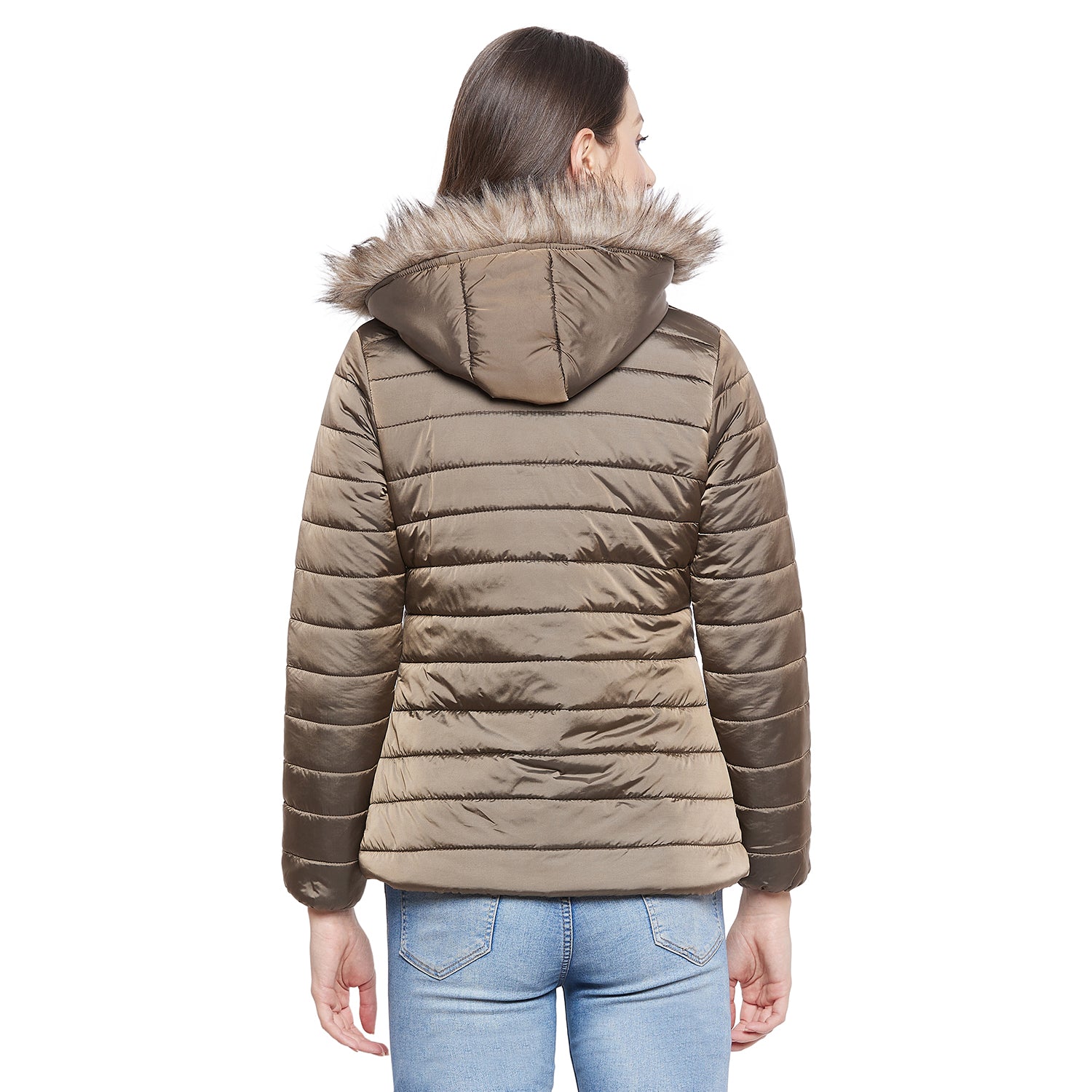 Duke Urban Women Full Sleeve Quilted Jacket (SDZ6695)