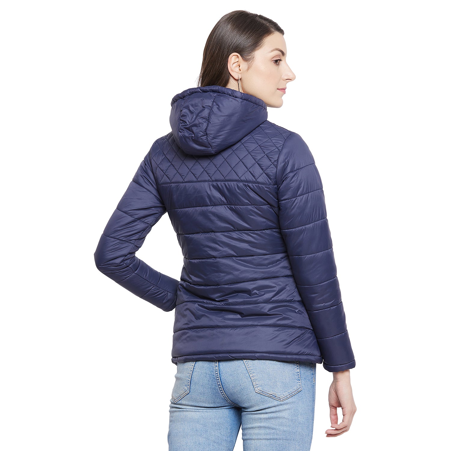 Duke Stardust Women Full Sleeve Quilted Jacket (SDZ6755)