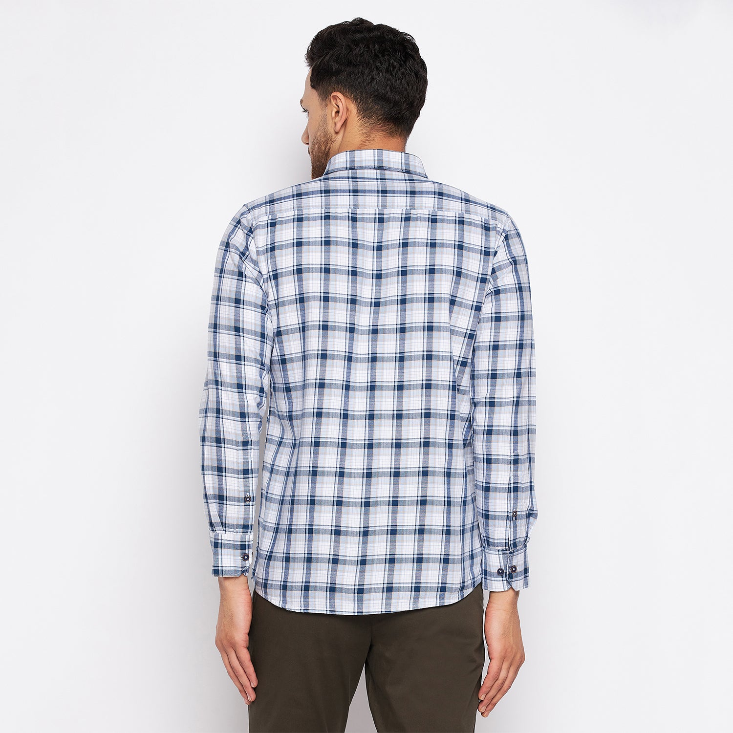 Duke Urban Men Full Sleeve Cotton Shirt (SDO8CKOG)