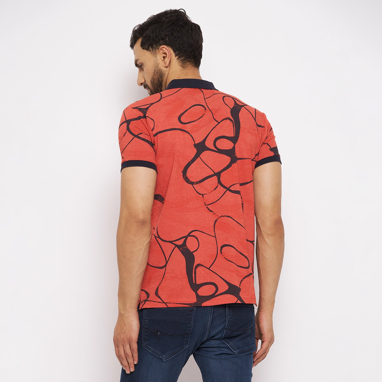 Duke Stardust Men Half Sleeve Cotton T-shirt (LF4950)