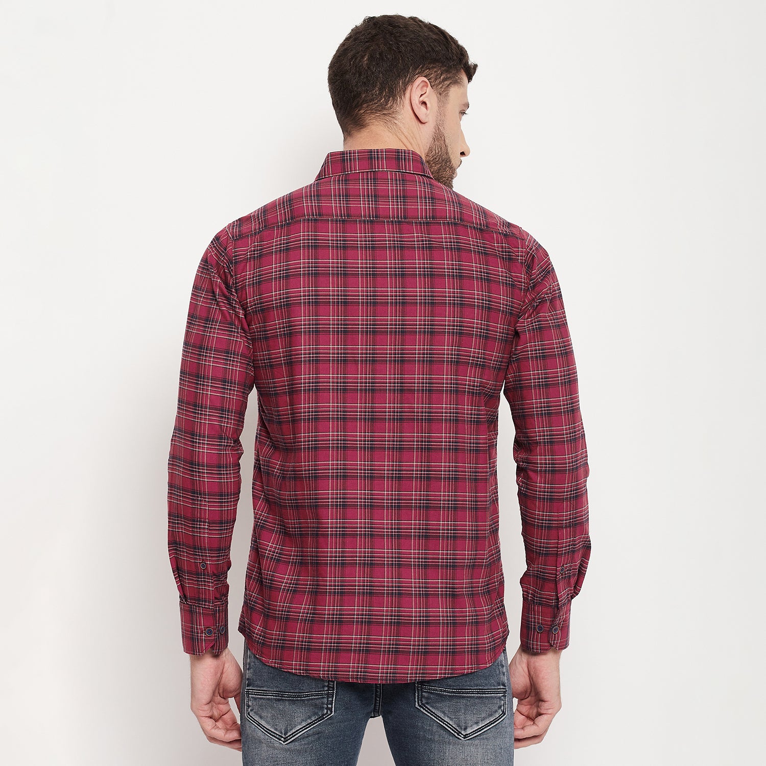 Duke Stardust Men Full Sleeve Cotton Shirt (SDO8CKO)