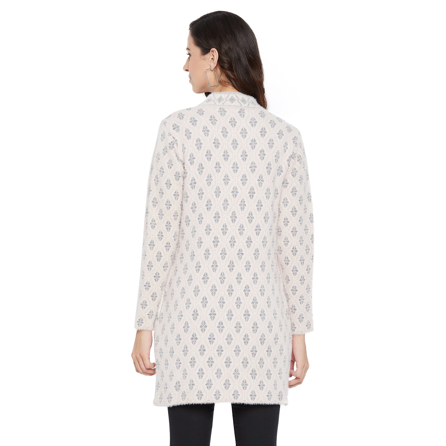 Duke Urban Women Full Sleeve Long Cardigan (SDS9651)
