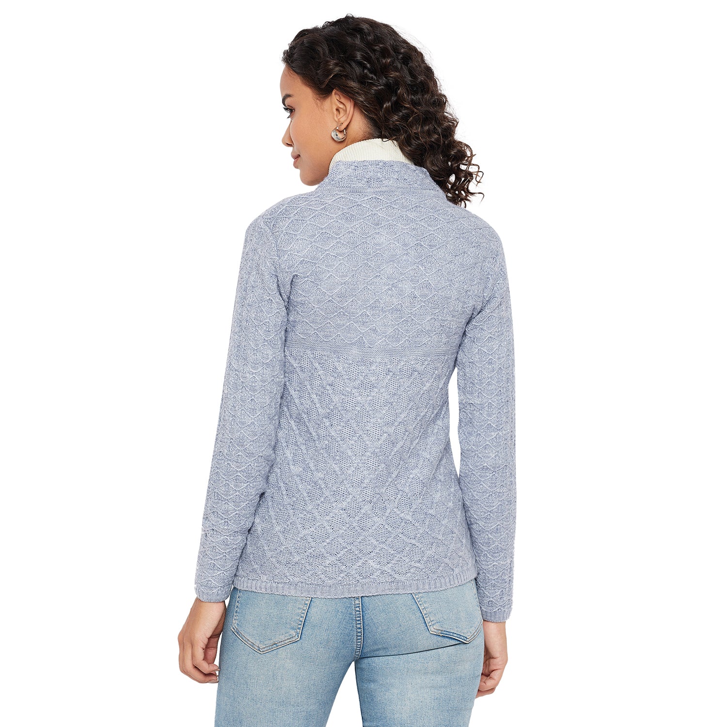 Duke Urban Women Round Neck Cardigan  (SDS1046)