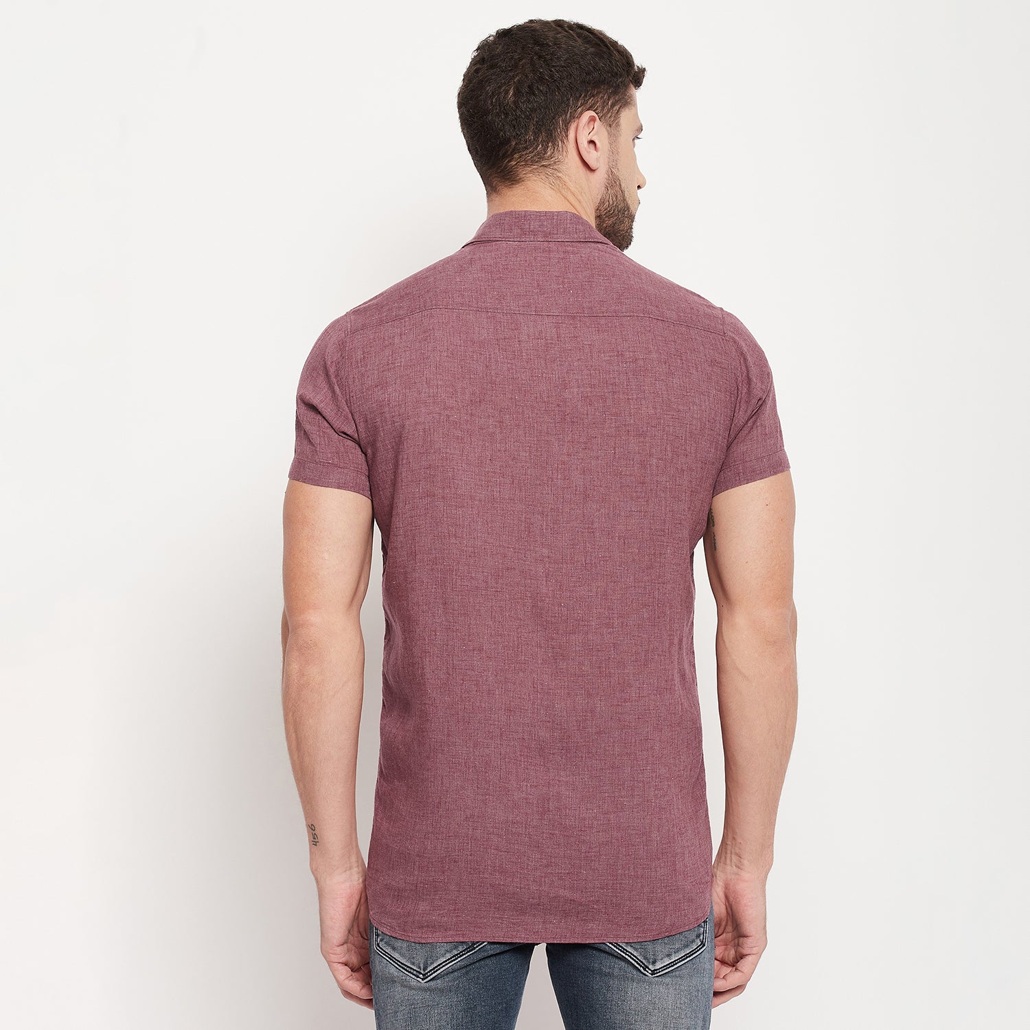 Duke Stardust Men Half Sleeve Cotton Shirt (SDO44CLM)