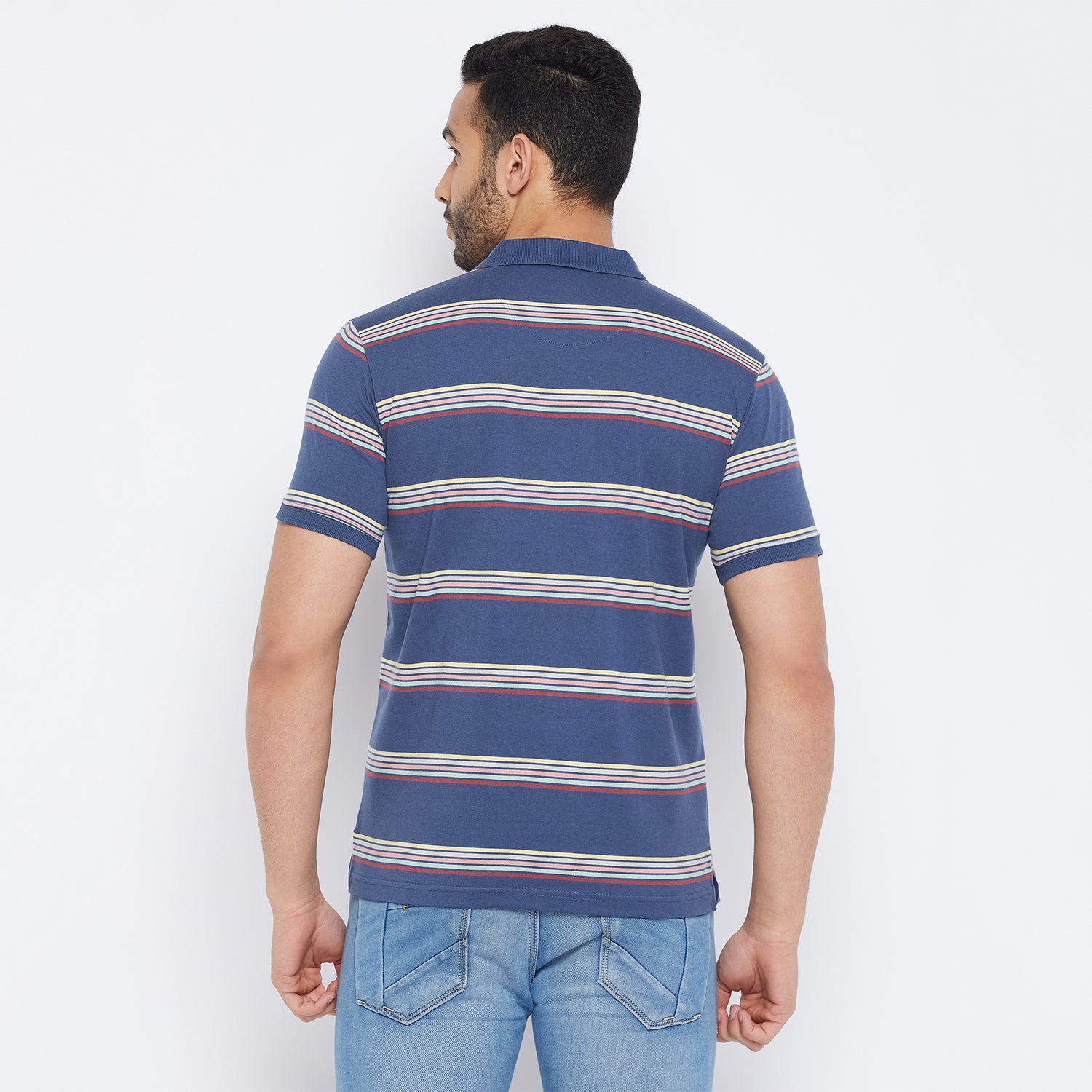 Duke Stardust Men Half Sleeve Cotton T-shirt (LF5805)