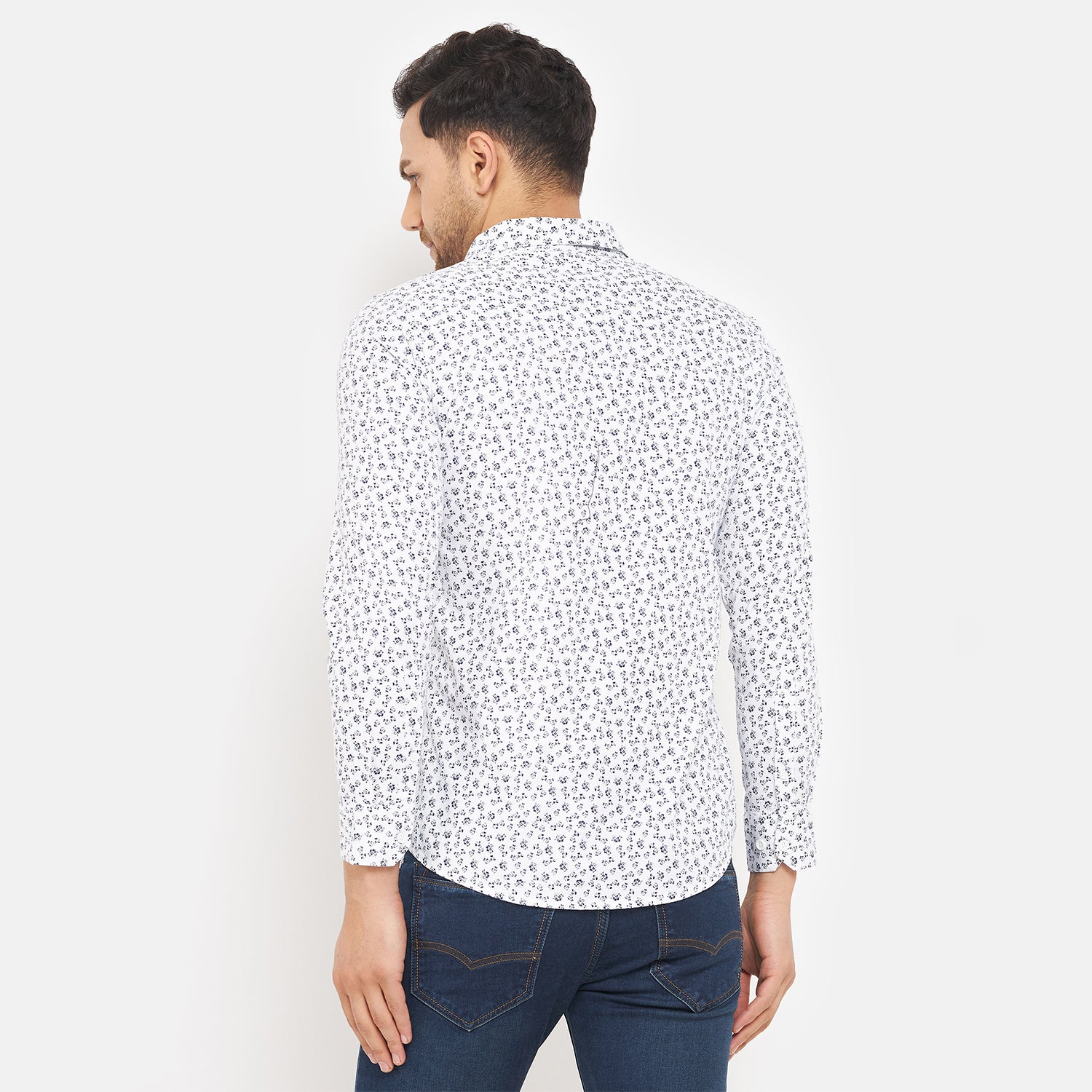 Duke Urban Men Full Sleeve Cotton Shirt (SDO7PRTI)