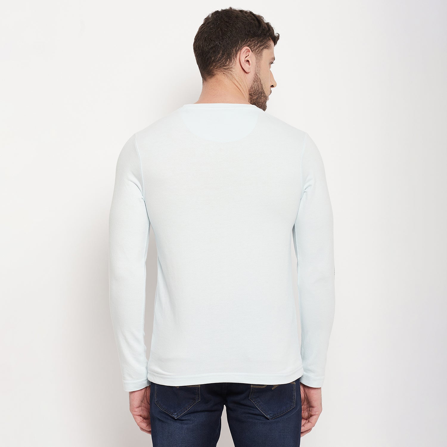 Duke Stardust Men Full Sleeve Cotton T-shirt (LF3976)