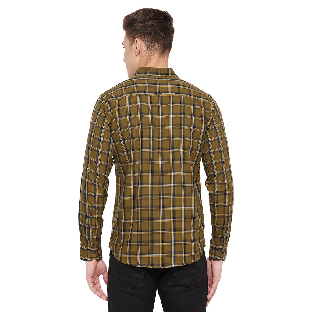 Duke Stardust Men Full Sleeve Cotton Shirt (SDO6CKE)