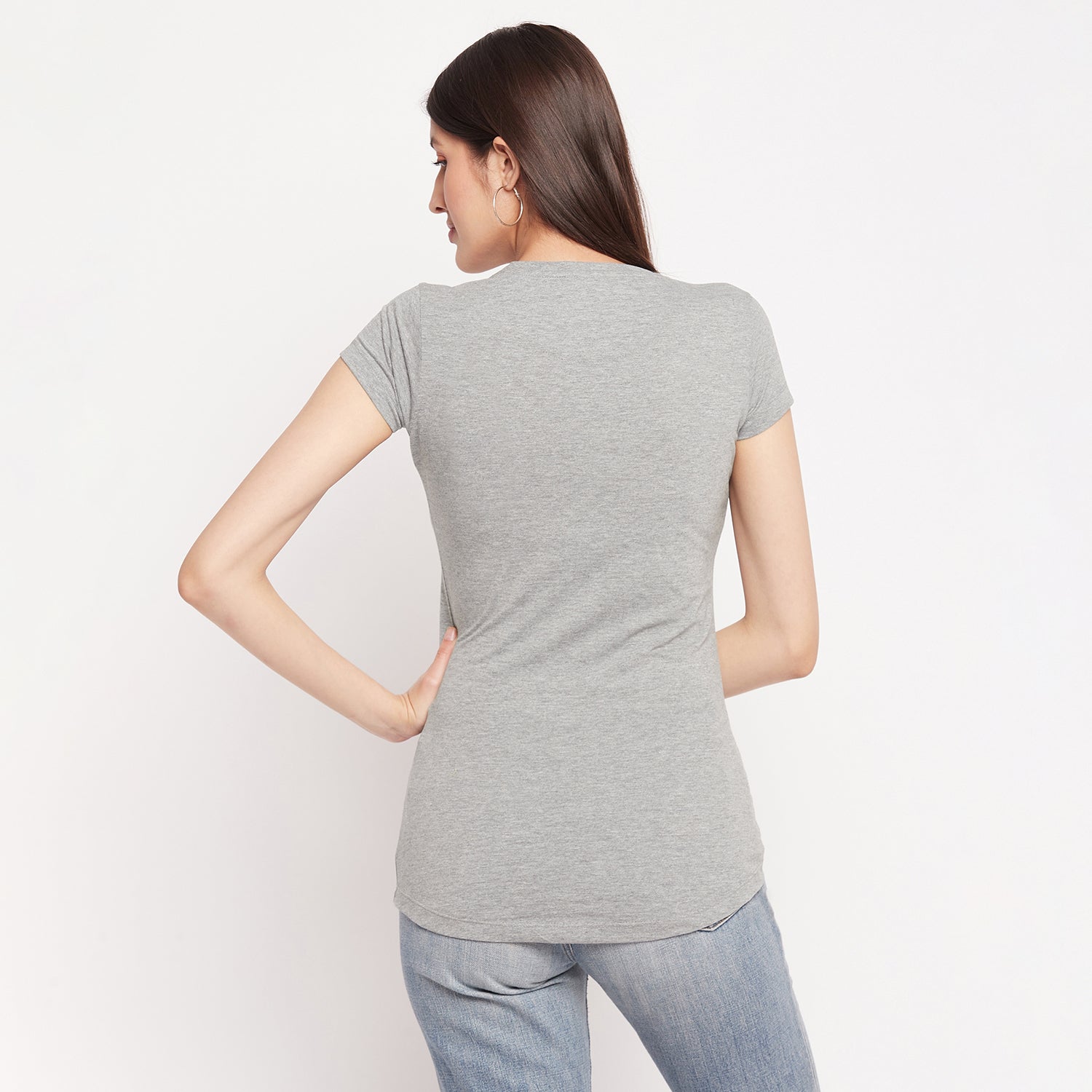 Duke Urban Women Short Sleeve Round Neck Top (LFX124)