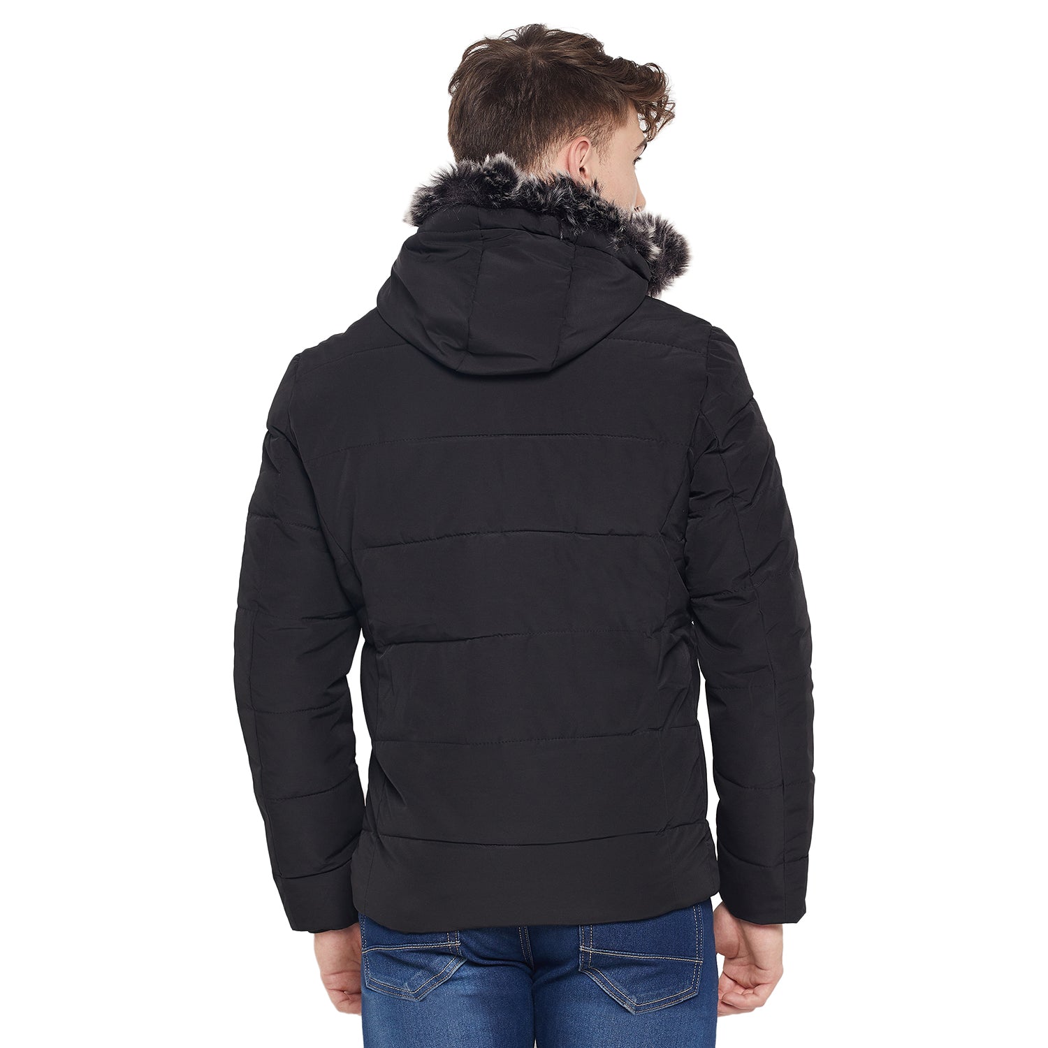 Duke Urban Men Full Sleeve Hooded Jacket (SDZ943)