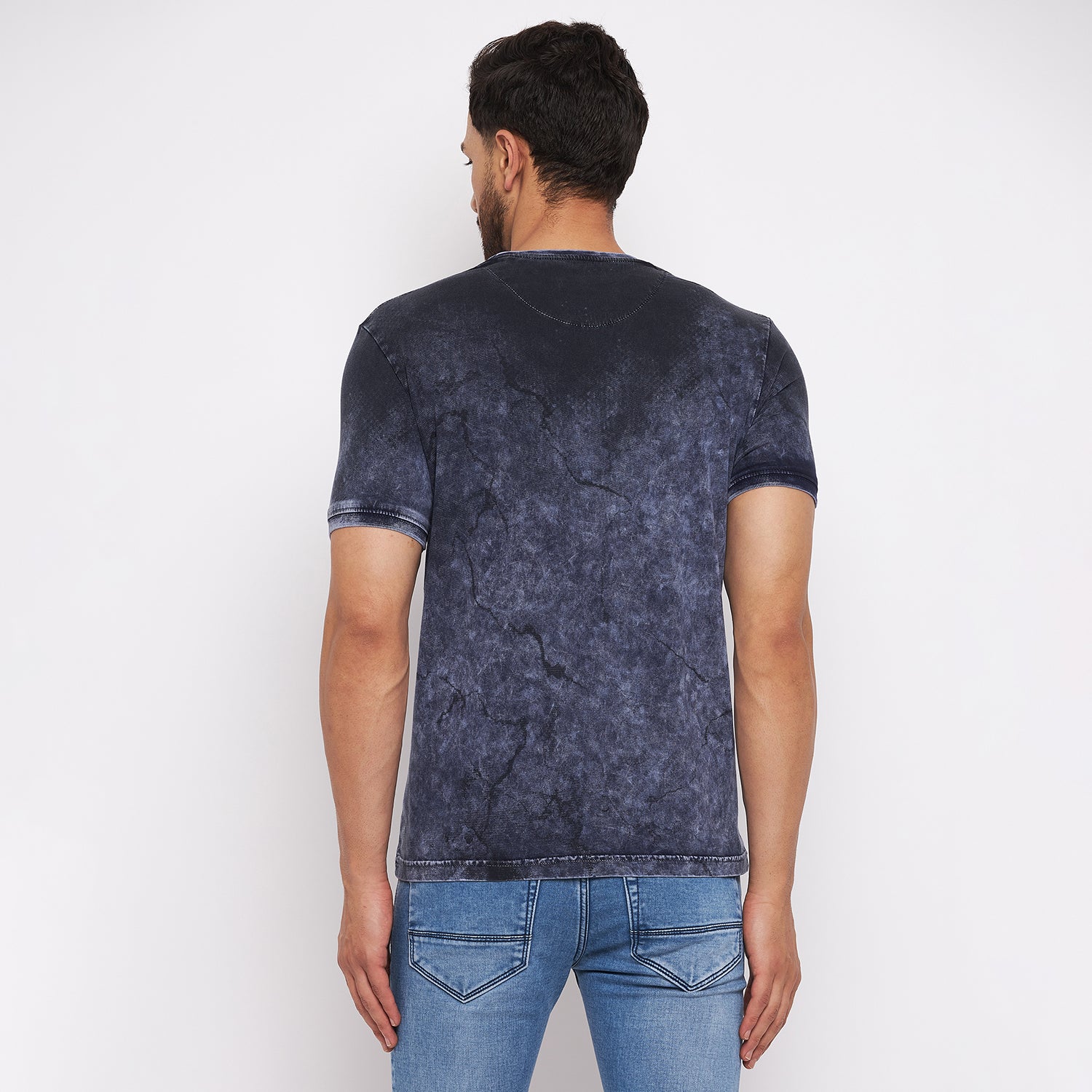 Duke Stardust Men Half Sleeve Cotton T-shirt (LF4957)