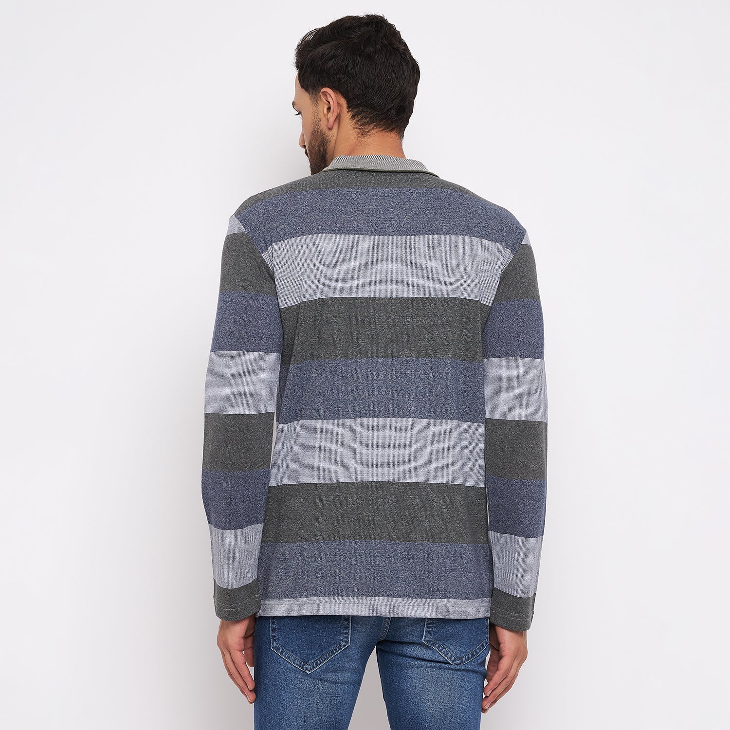 Duke Stardust Men Full Sleeve Cotton T-shirt (LF3906)