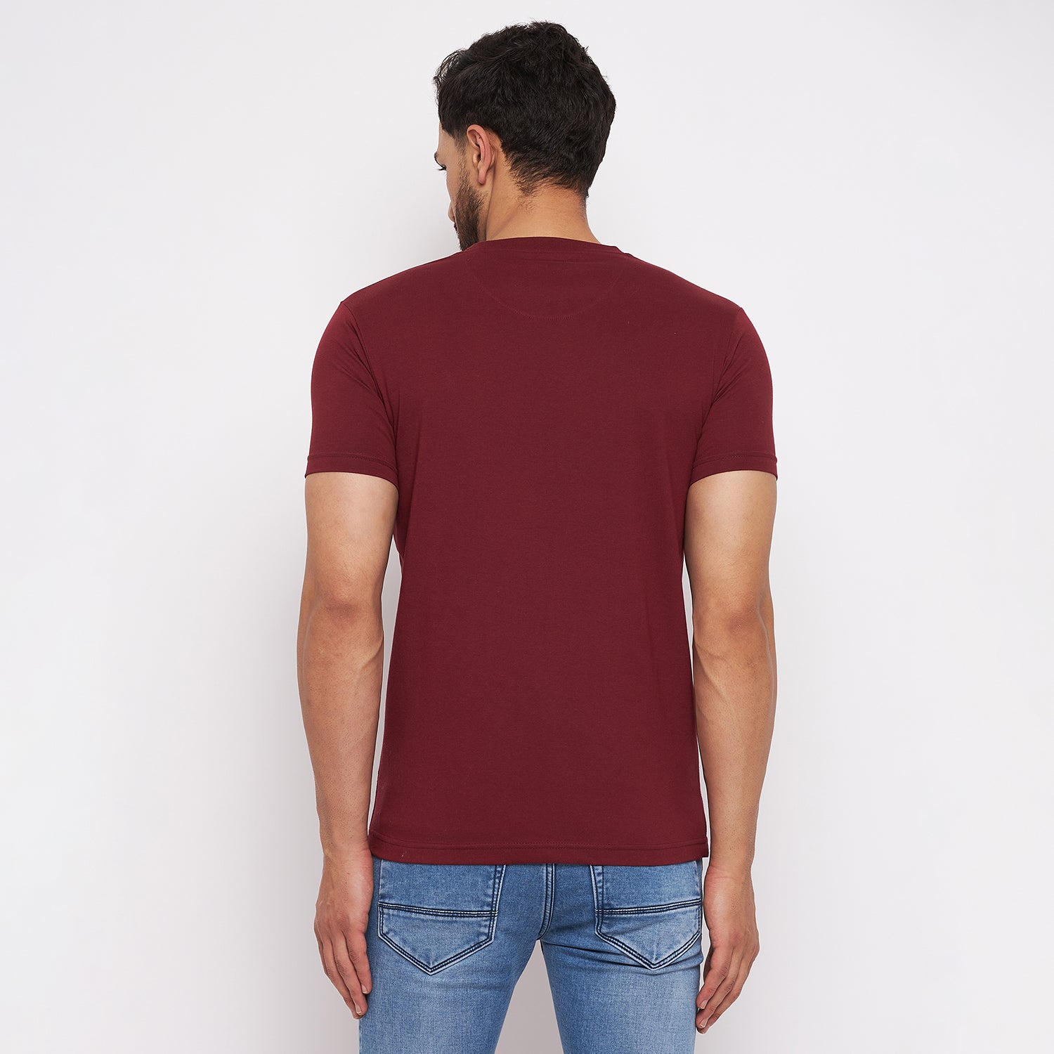 Duke Stardust Men Half Sleeve Cotton T-shirt (LF4828)