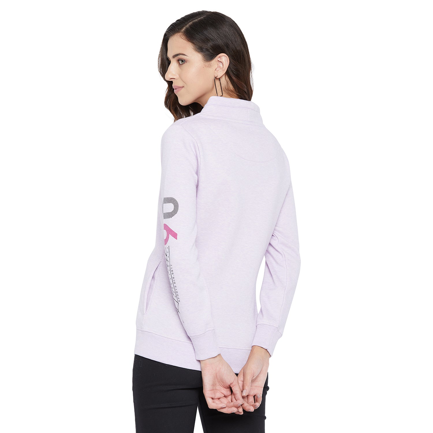 Duke Urban Women Turtle Neck Sweatshirt (LFX792)