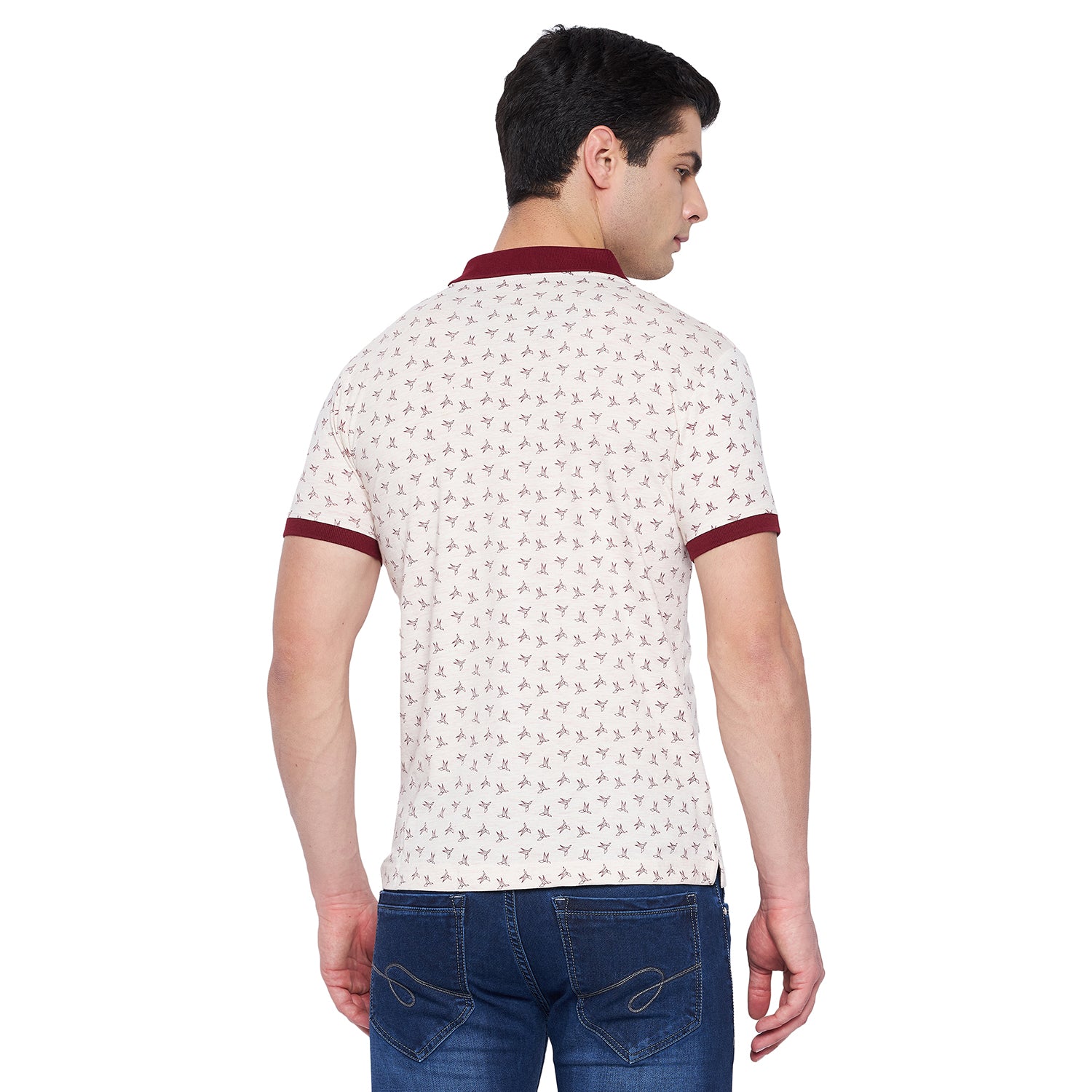 Duke Stardust Men Half Sleeve Cotton T-shirt (MTLF316)