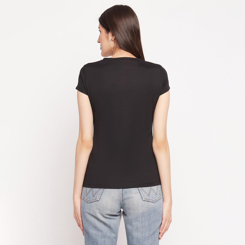 Duke Stardust Women Short Sleeve Round Neck Top (LFX893)
