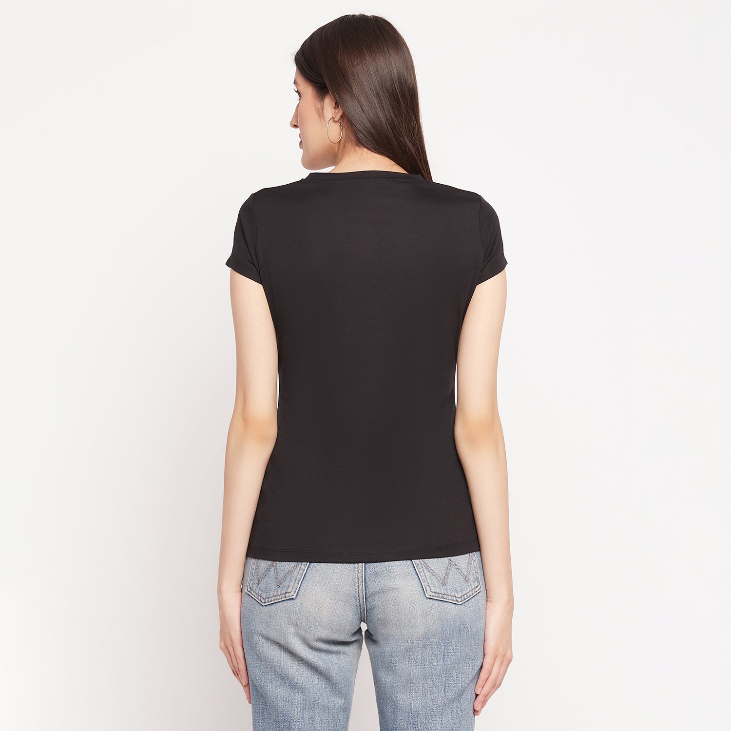 Duke Stardust Women Short Sleeve Round Neck Top (LFX893)