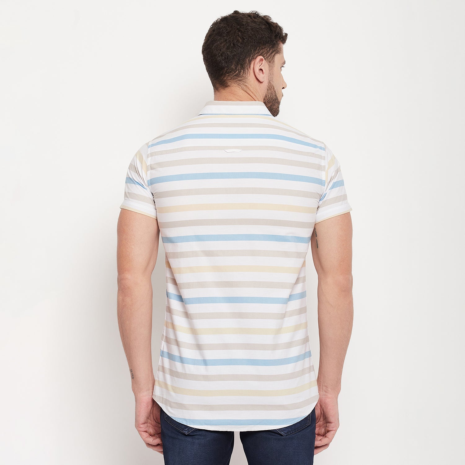 Duke Stardust Men Half Sleeve Cotton Shirt (SDO6963R)
