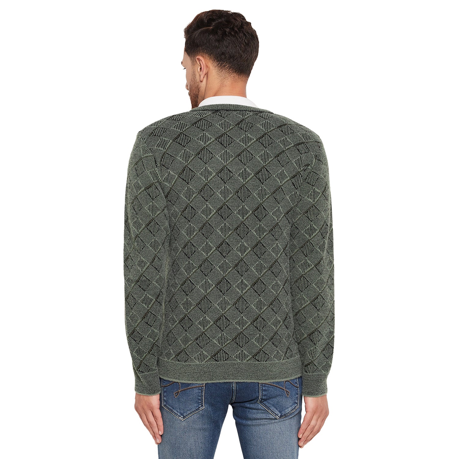 Duke Urban Men Full Sleeve V-Neck Sweater (SDS2052)