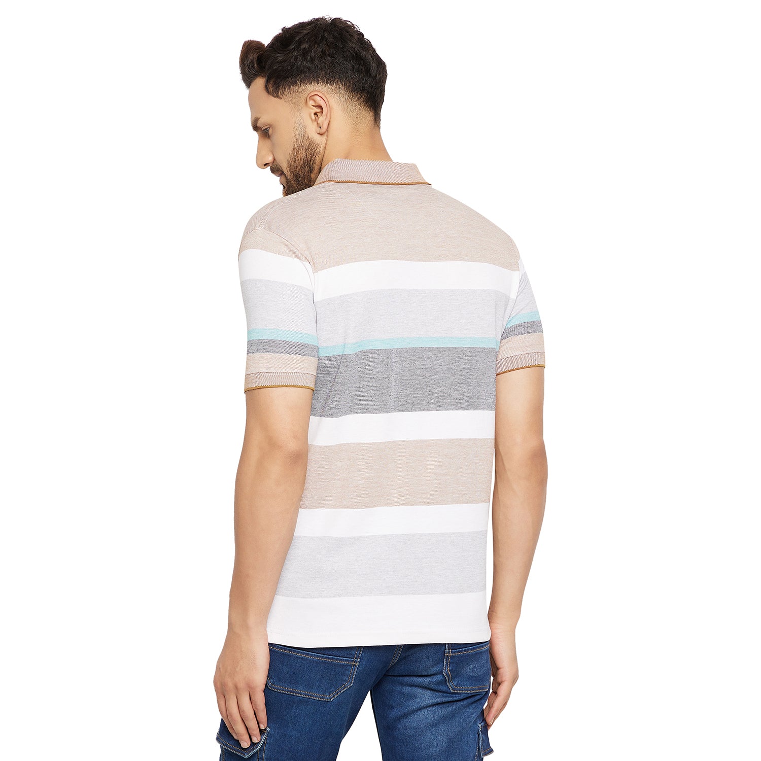 Duke Stardust Men Half Sleeve Cotton T-shirt (LF5441)