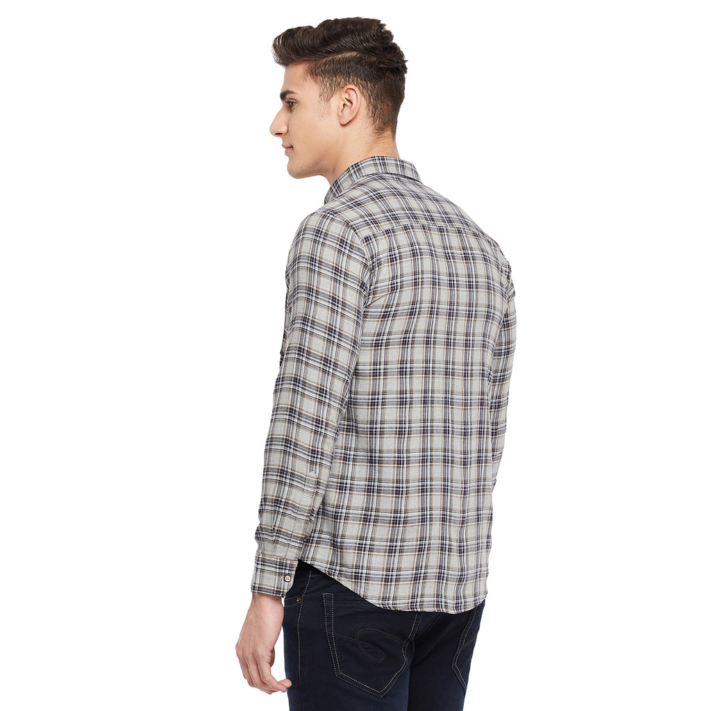 Duke Stardust Men Full Sleeve  Cotton Shirt (SDO7CKRQ)