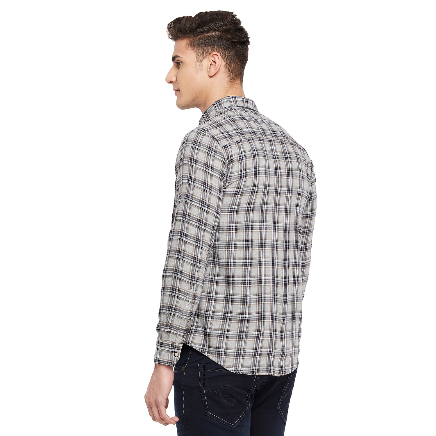 Duke Stardust Men Full Sleeve  Cotton Shirt (SDO7CKRQ)