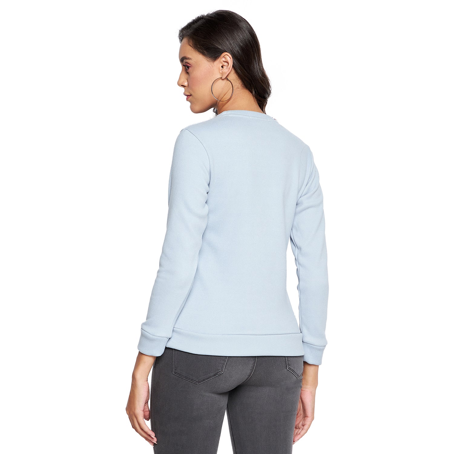 Duke Urban Women Full Sleeve Round Neck Sweatshirt (LFX889)