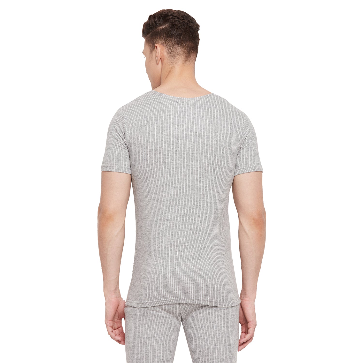 Duke Stardust Men Half Sleeve Top Thermal (D2GR-G)