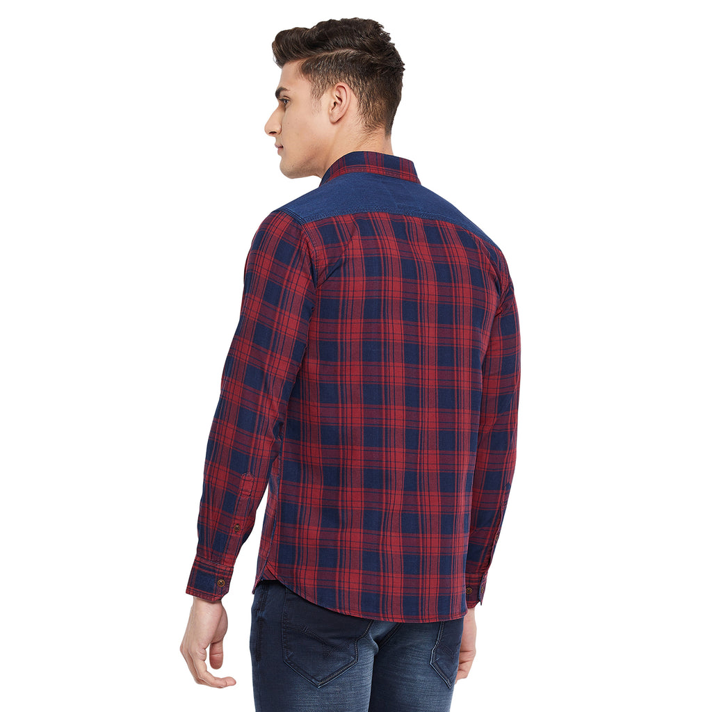 Duke Stardust Men Full Sleeve Cotton Shirt (SDO9001)