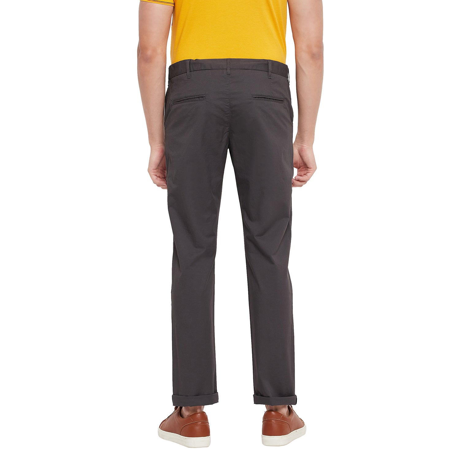 Duke Urban Men Expendable Waist Slim Fit Trousers (SDT4513E)