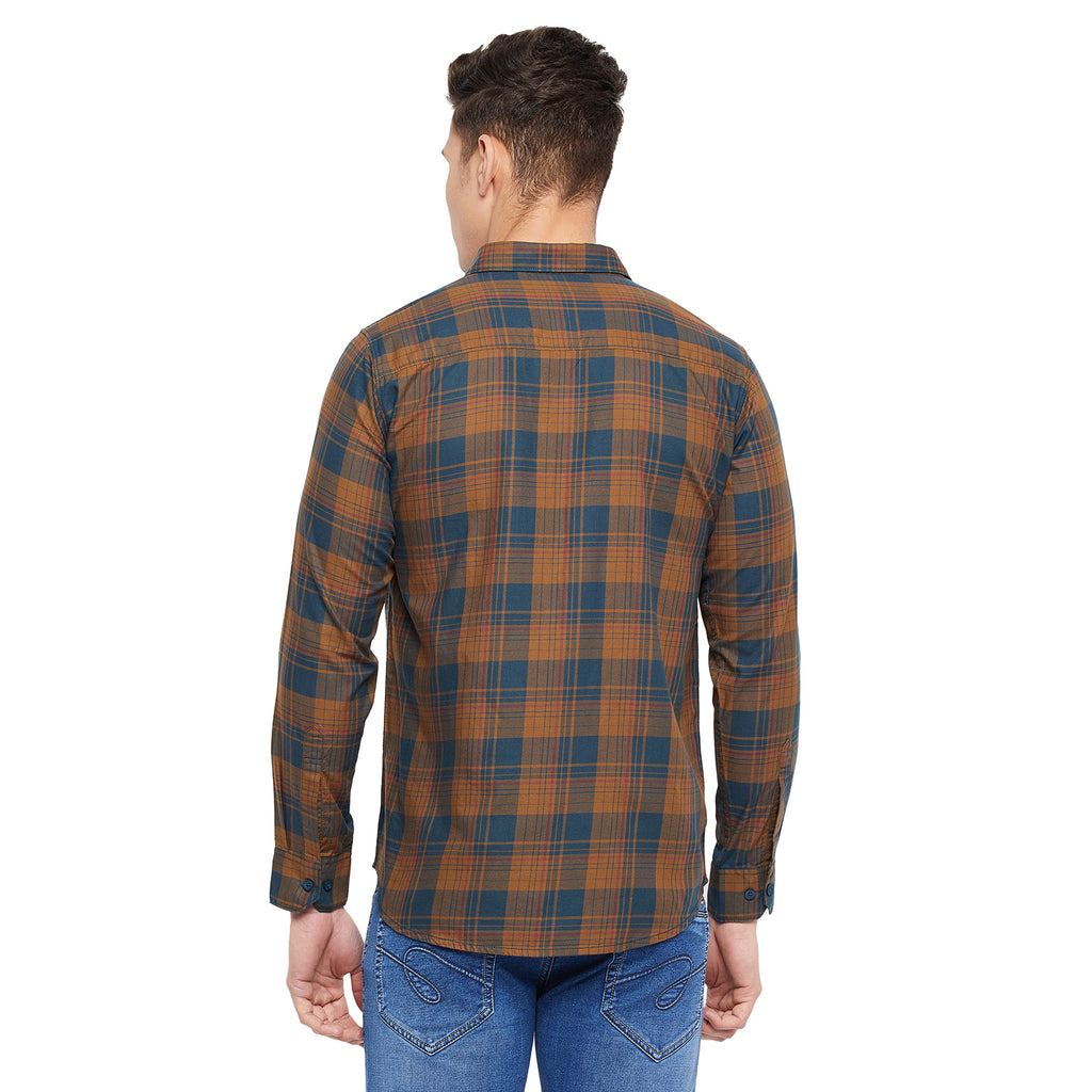 Duke Stardust Men Full Sleeve  Cotton Shirt (SDO7CKYQ)