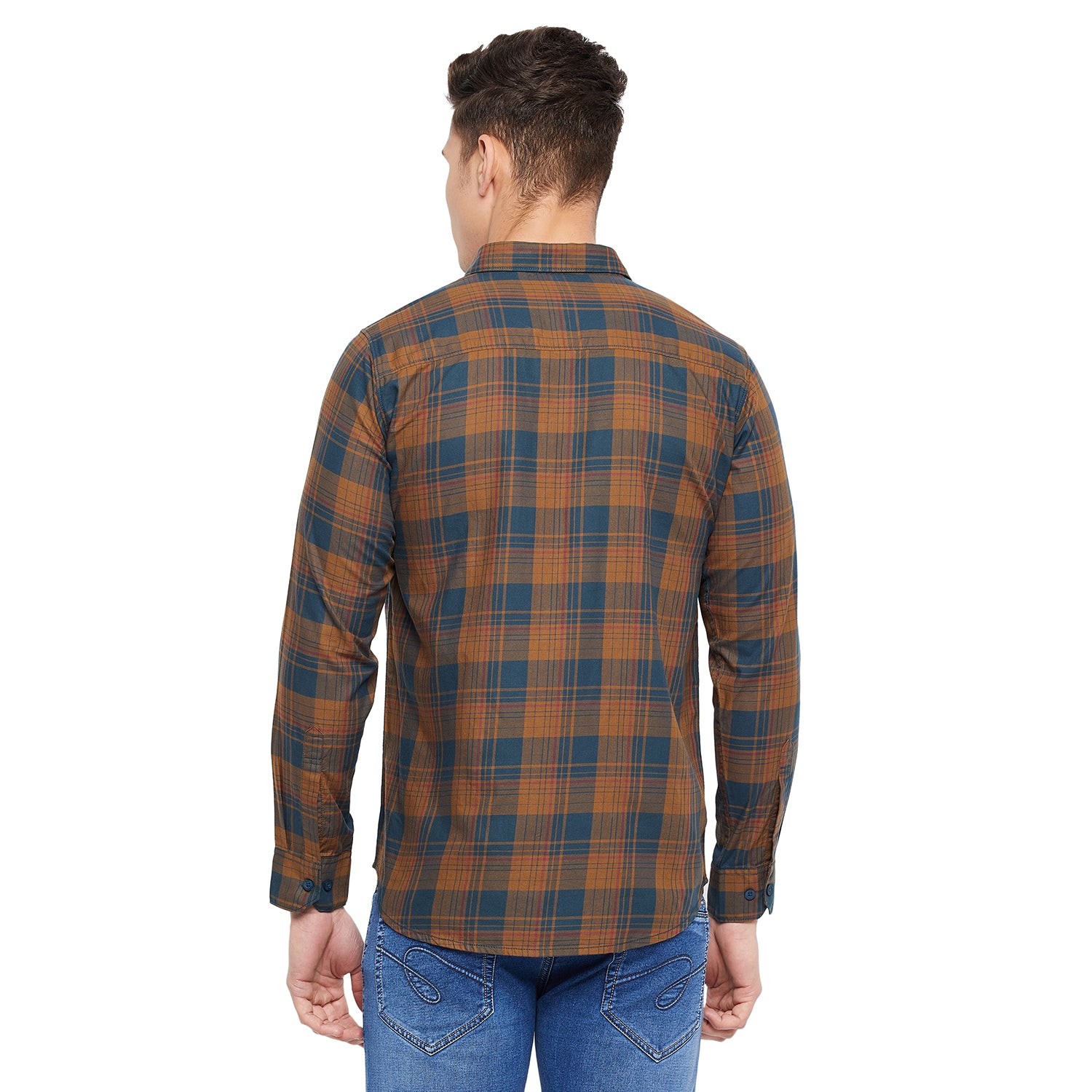 Duke Stardust Men Full Sleeve  Cotton Shirt (SDO7CKYQ)