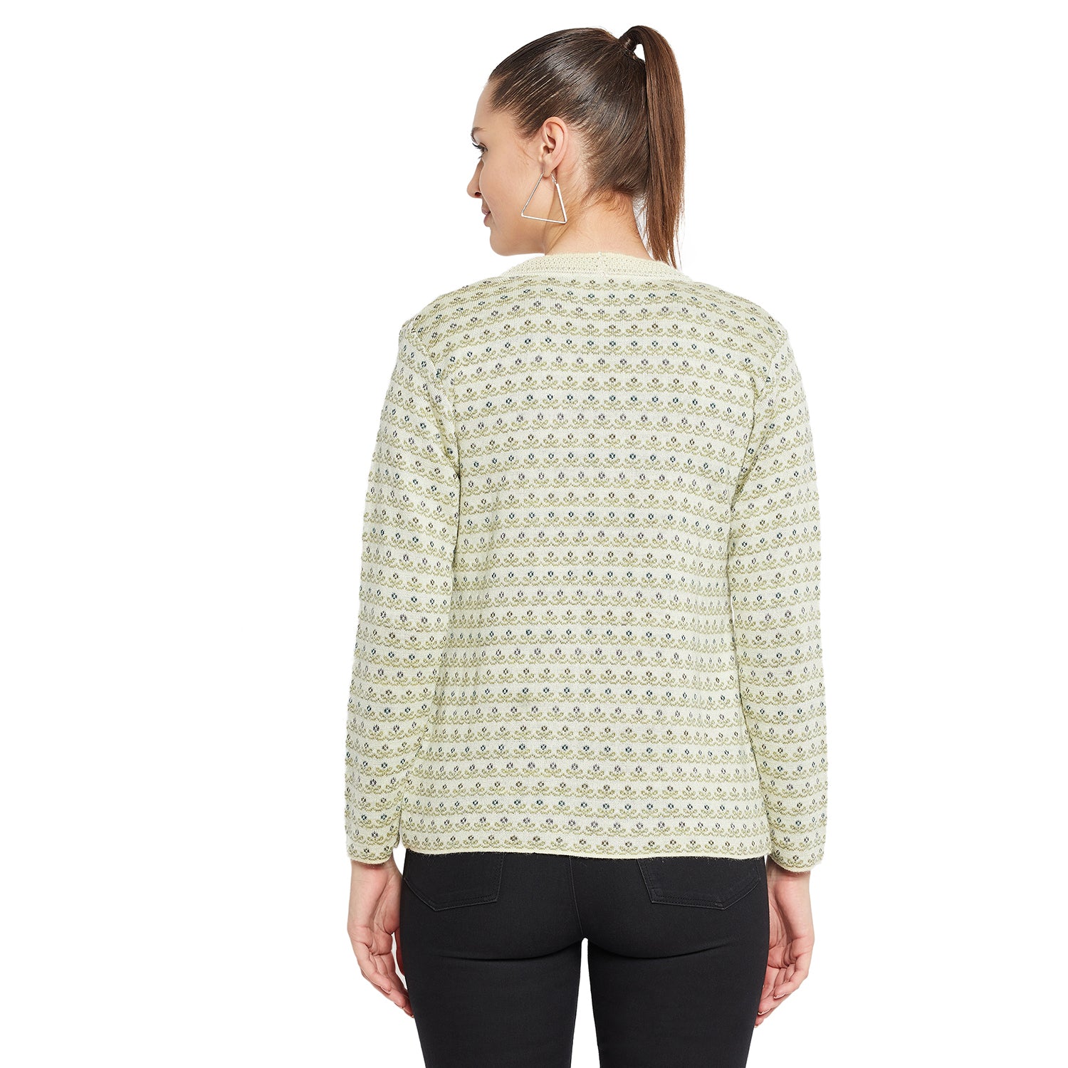 Duke Stardust Women Full Sleeve Cardigan (SDS9614)
