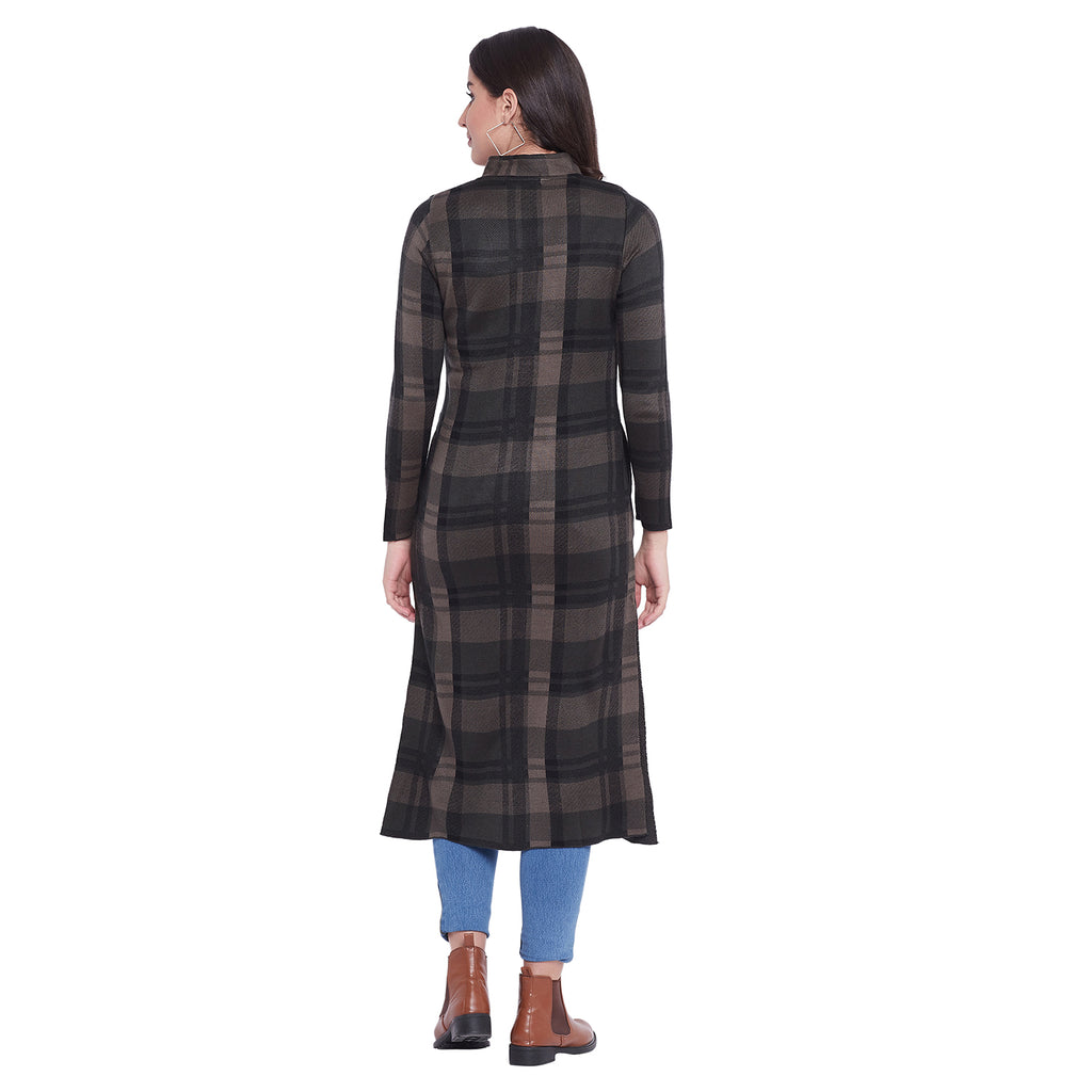 Duke Urban Women Full Sleeve Long Cardigan (SDS941)
