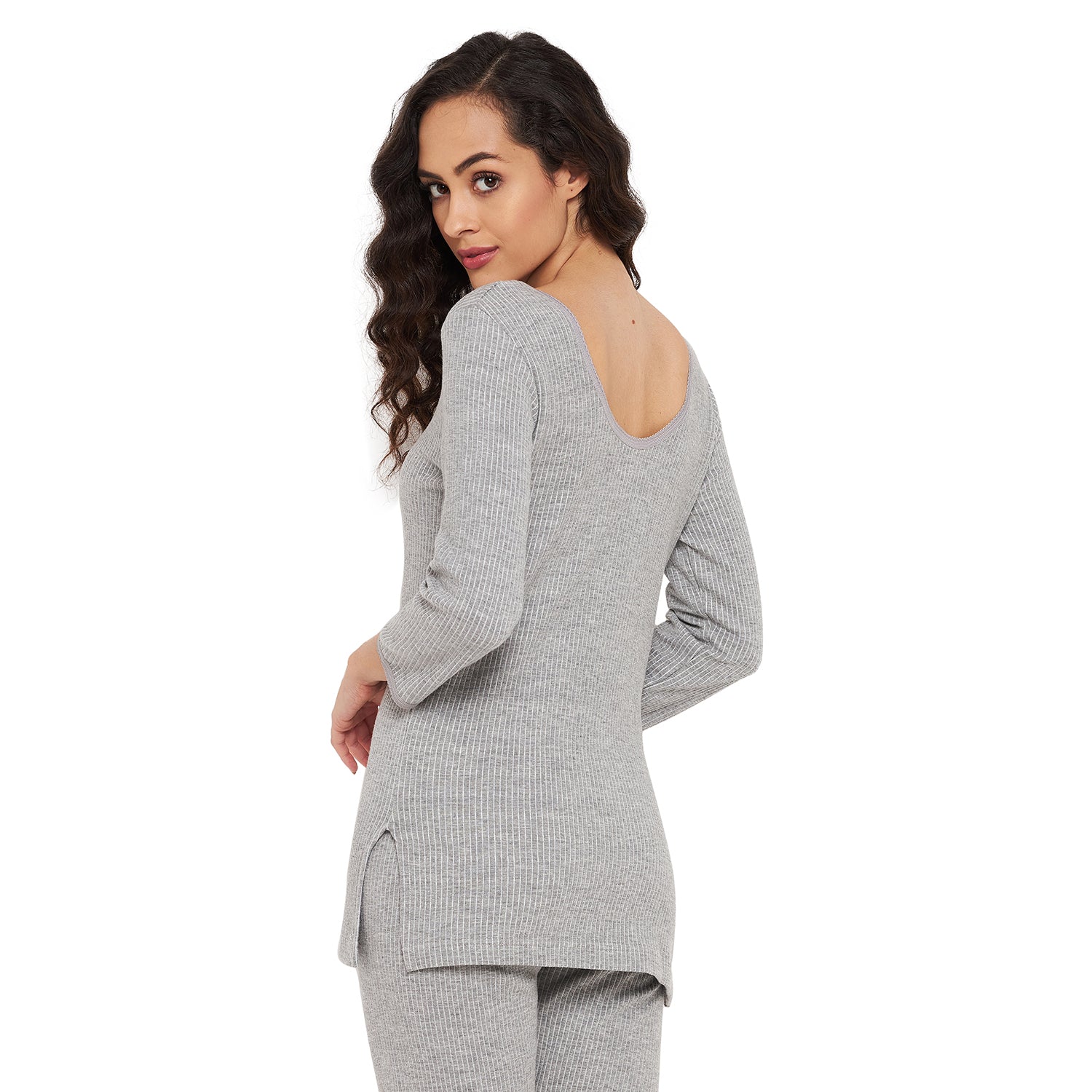 Duke Stardust Women Scoop Neck Thermal (D11GR)