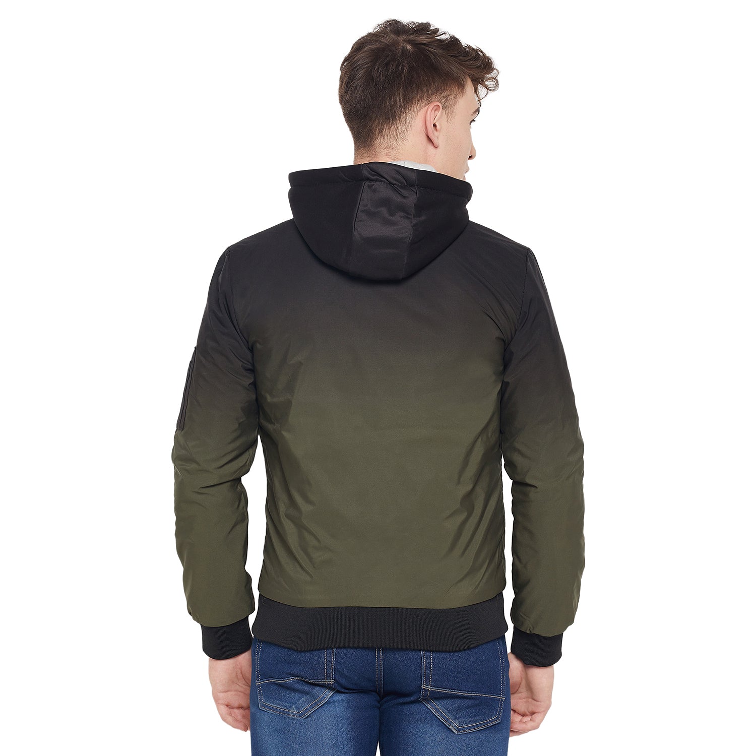 Duke Urban Men Full Sleeve Reversible Hooded Jacket (SDZ946)
