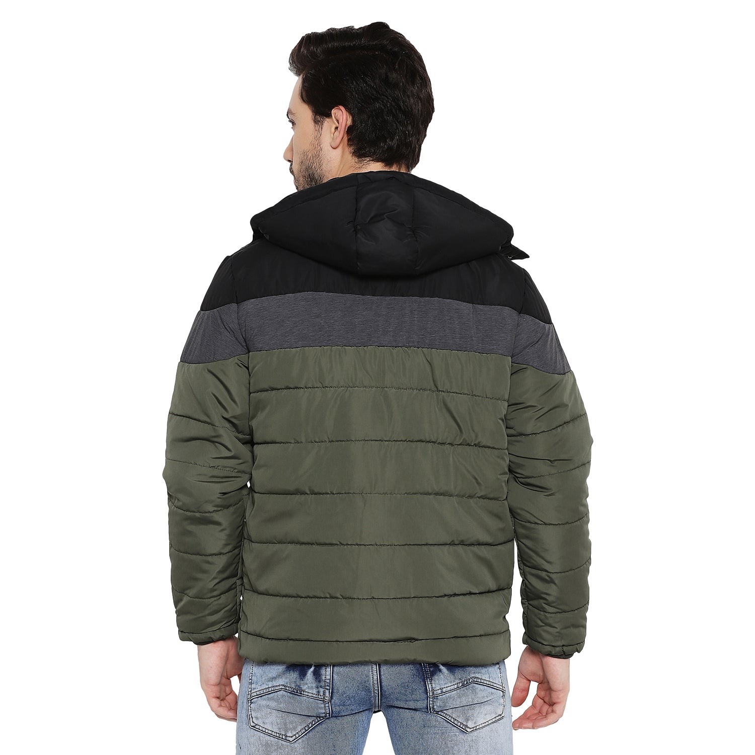 Duke Urban Men Full Sleeve Hooded Jacket (SDZ1068)