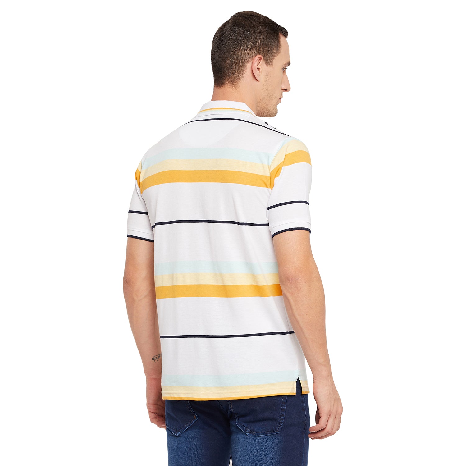 Duke Stardust Men Half Sleeve Cotton T-shirt (MTLF322)