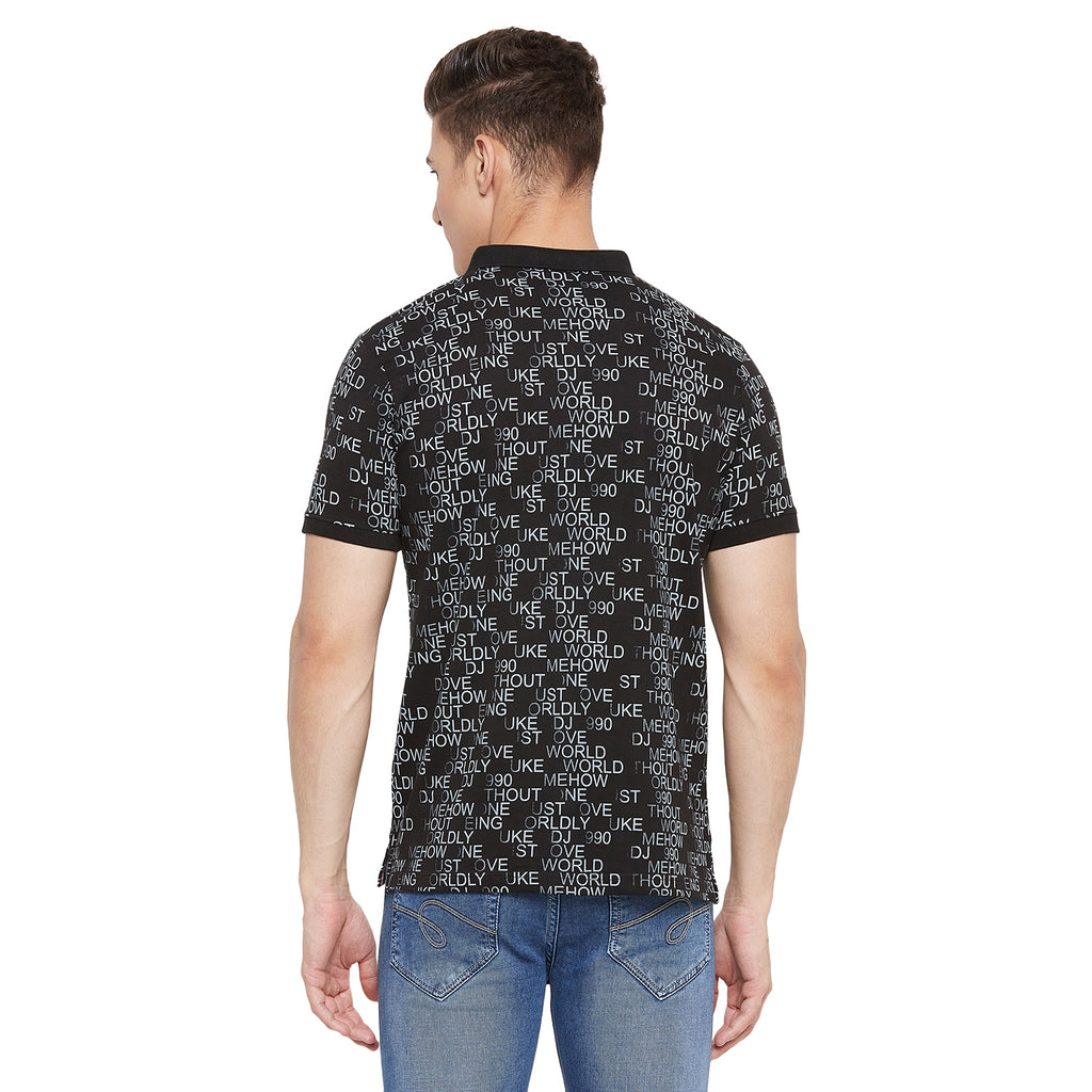 Duke Stardust Men Half Sleeve Cotton T-shirt (LF5497)