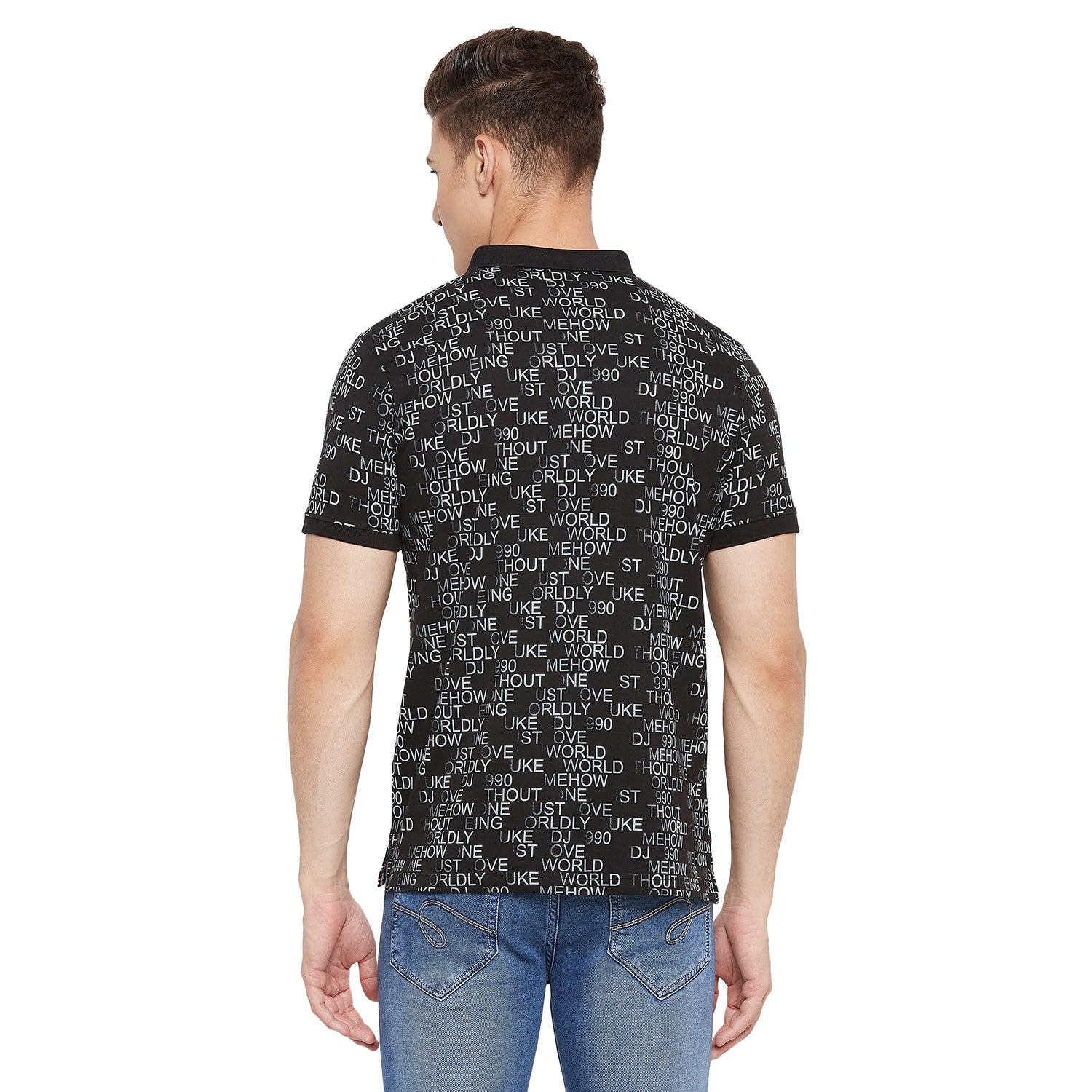 Duke Stardust Men Half Sleeve Cotton T-shirt (LF5497)