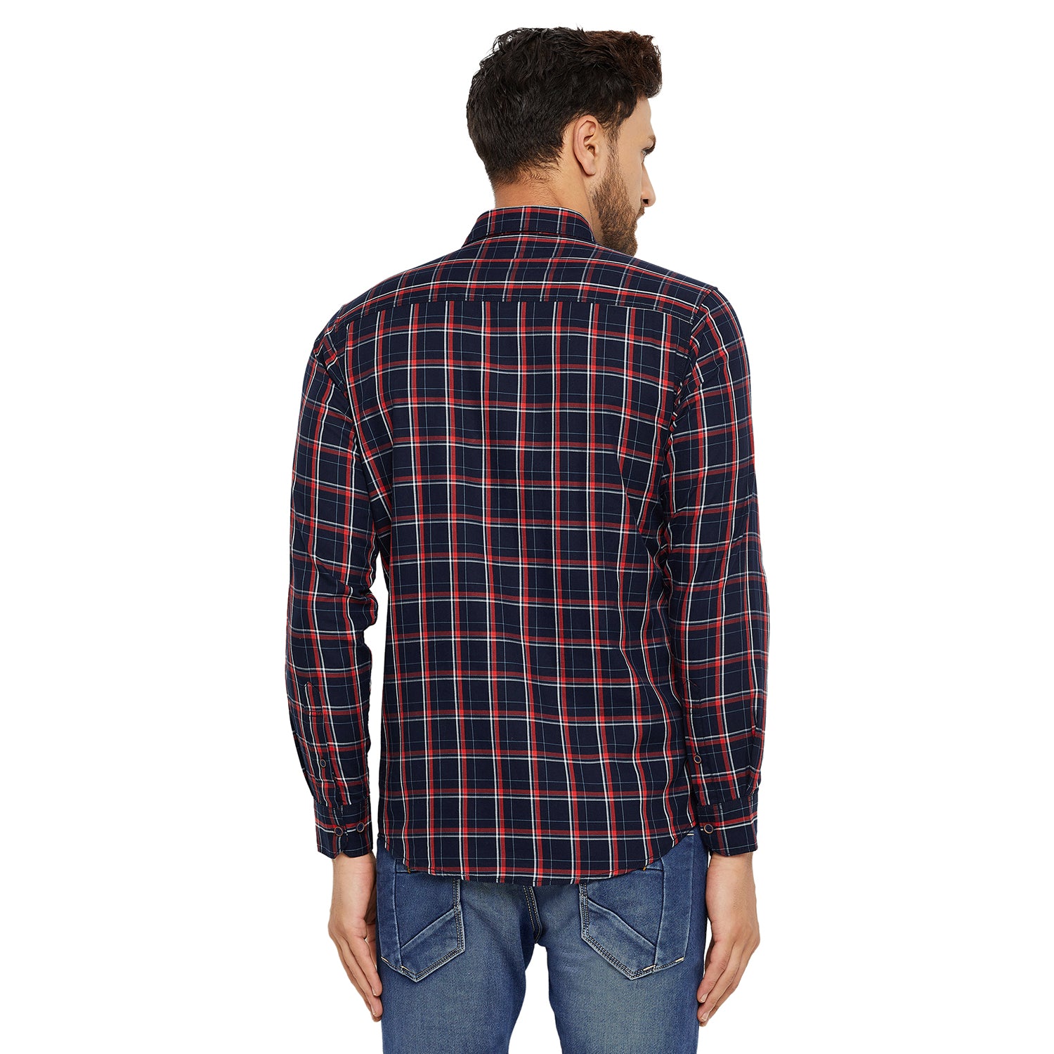 Duke Stardust Men Slim Fit Solid Spread Collar Casual Shirt (SDO6CKF)