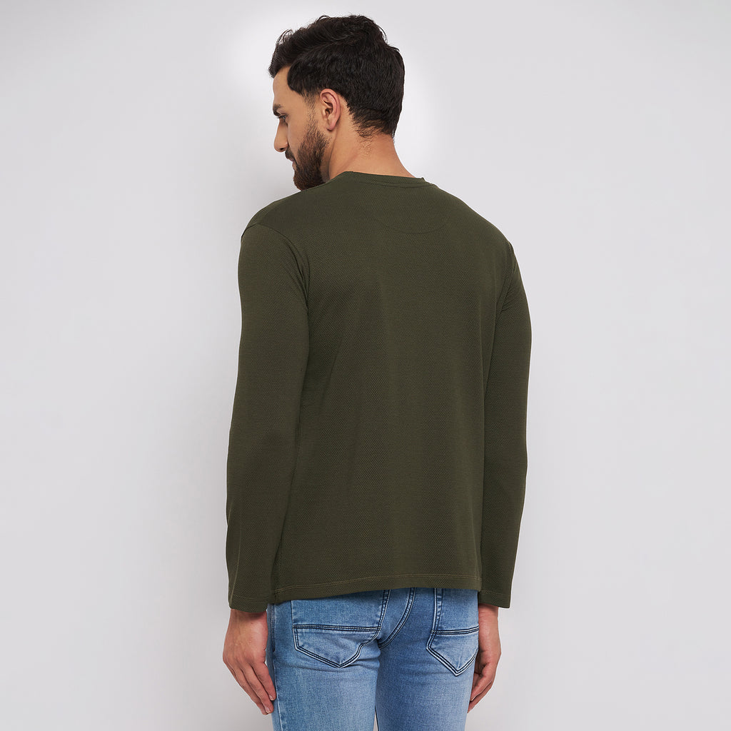 Duke Stardust Men Full Sleeve Cotton T-shirt (LF3955)