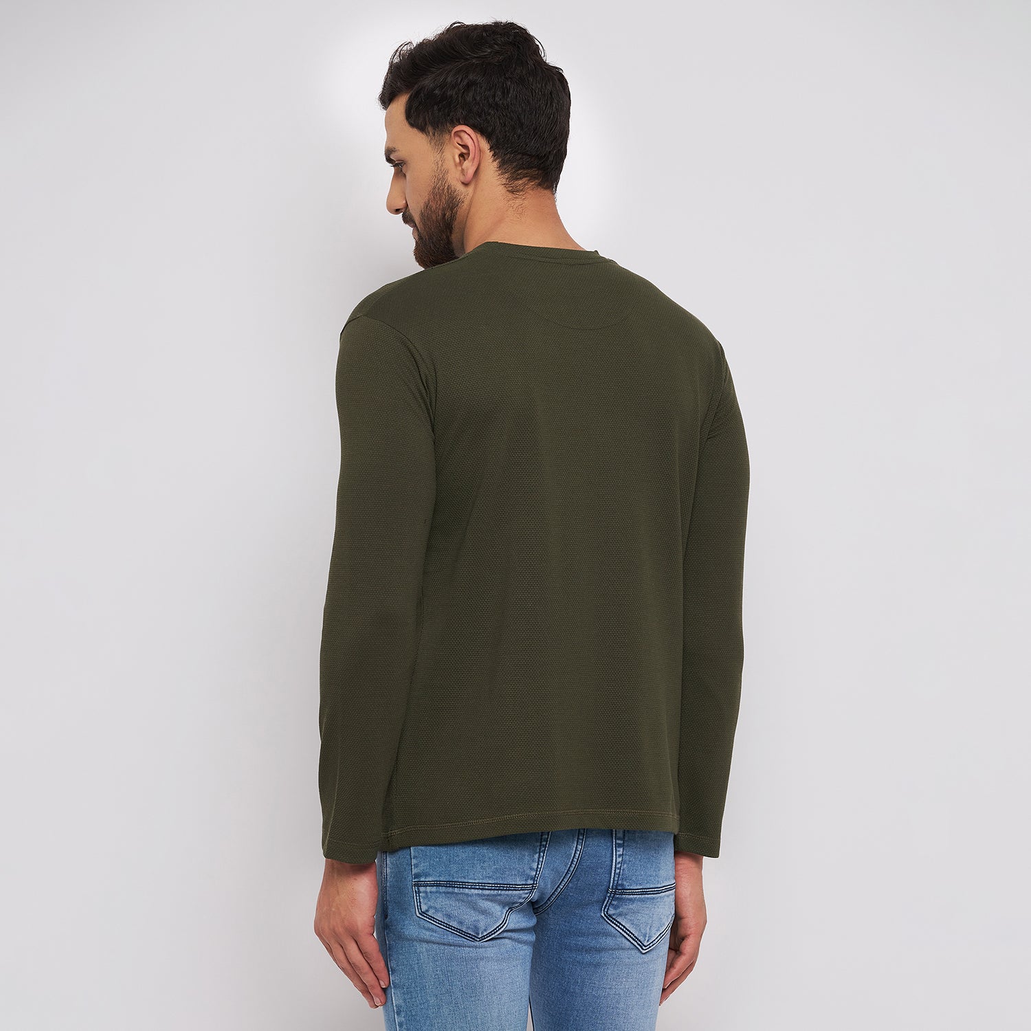 Duke Stardust Men Full Sleeve Cotton T-shirt (LF3955)
