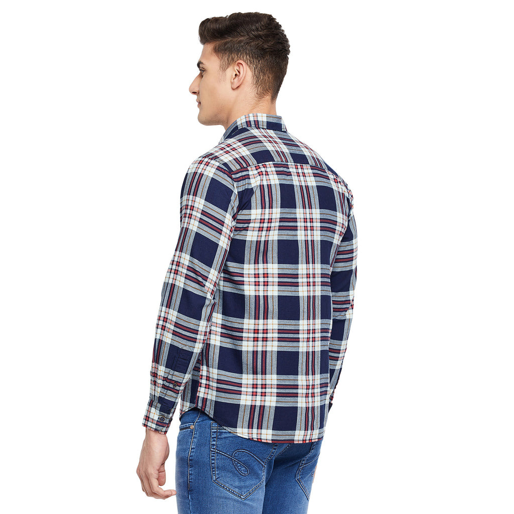 Duke Stardust Men Full Sleeve  Cotton Shirt (SDO5CKIB)