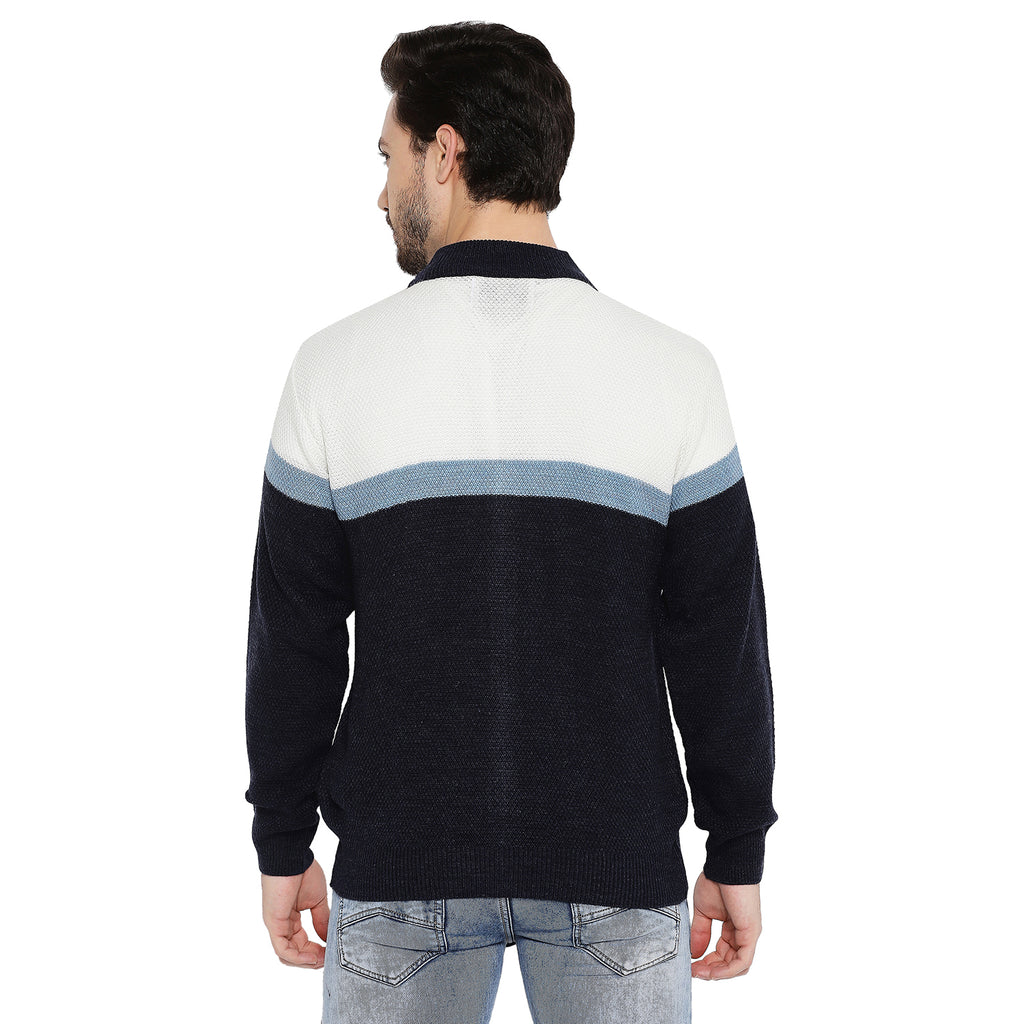 Duke Stardust Men Full Sleeve Zipper Sweater (SDS2087)