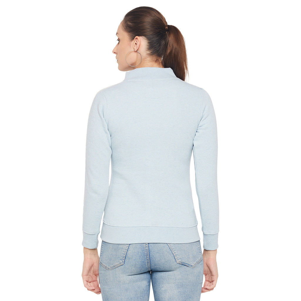 Duke Stardust Women Full Sleeve High Neck Sweatshirt (LFX770)