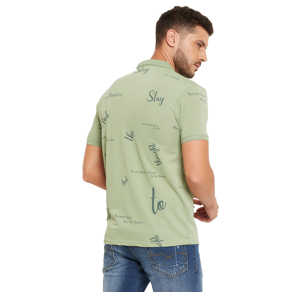 Duke Stardust Men Half Sleeve Cotton T-shirt (LF5039)