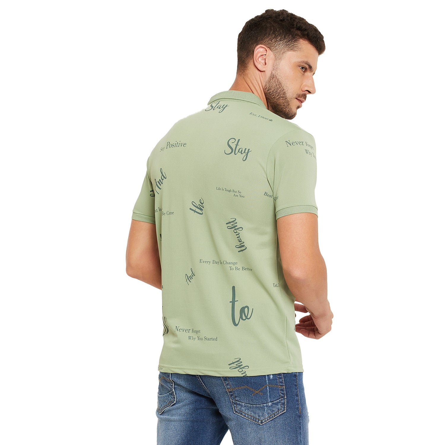 Duke Stardust Men Half Sleeve Cotton T-shirt (LF5039)