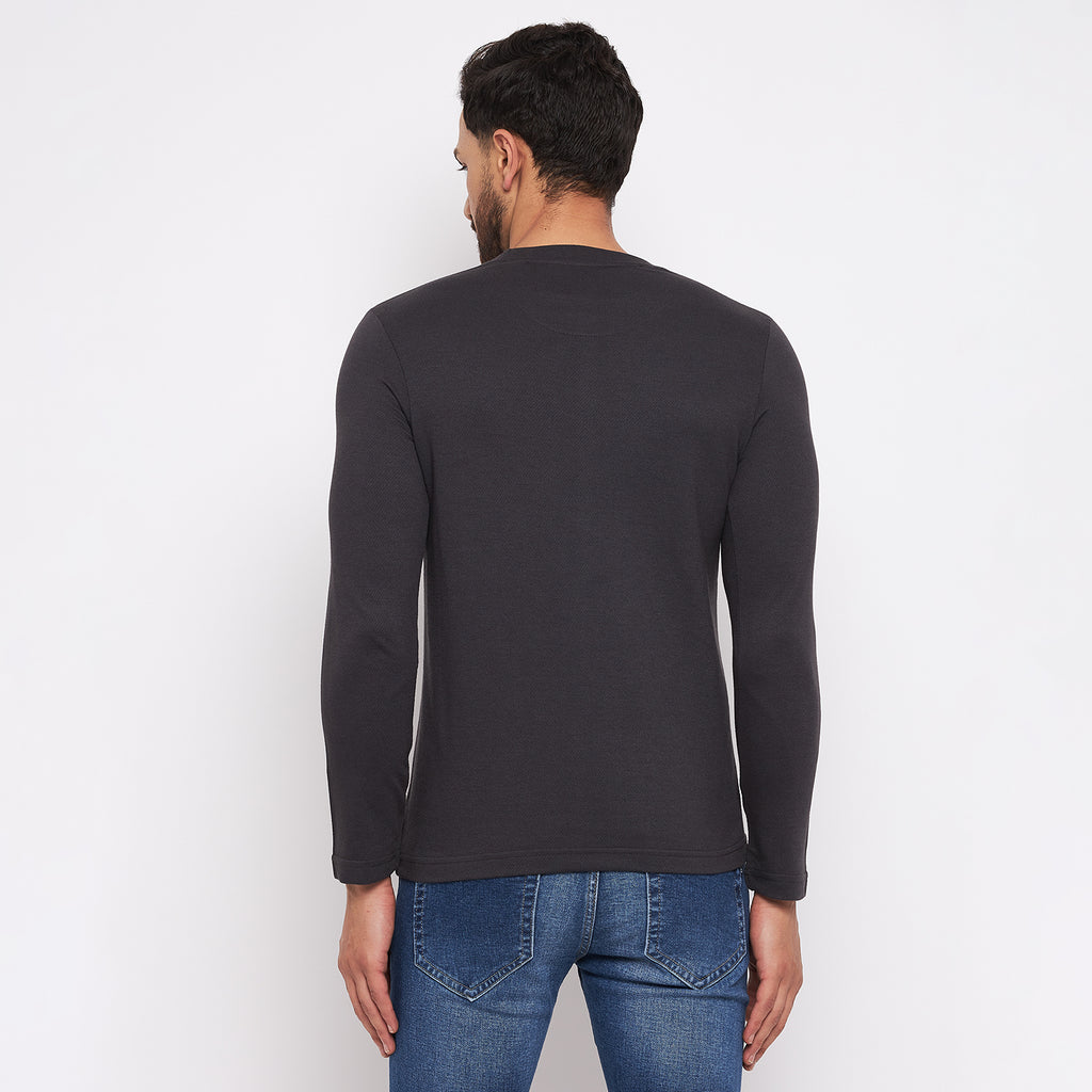 Duke Stardust Men Full Sleeve Cotton T-shirt (LF3976)