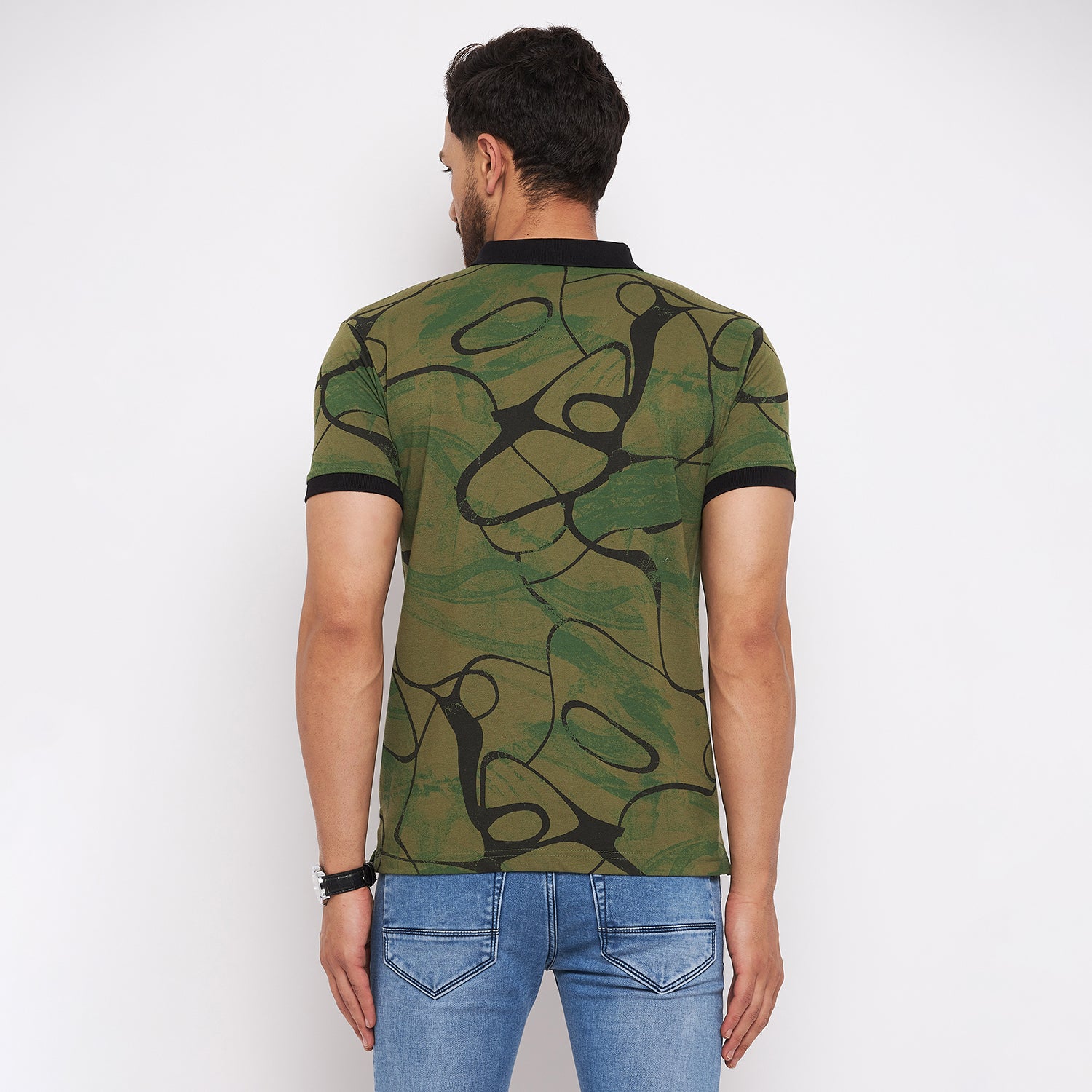 Duke Stardust Men Half Sleeve Cotton T-shirt (LF4950)